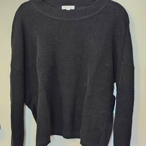 Abound Women's Classic Black Crew Neck Sweater